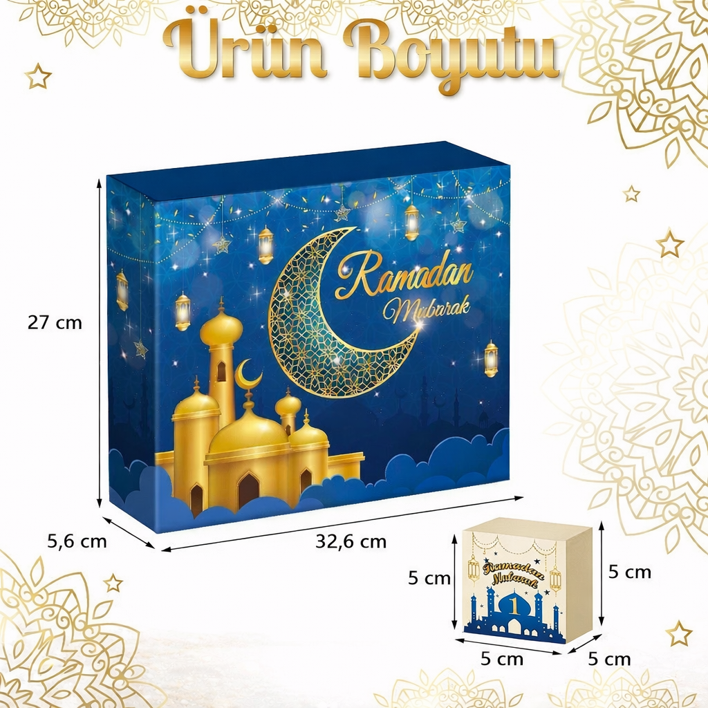Ramazan Sürpriz Kutusu - 30 Günlük Takvim